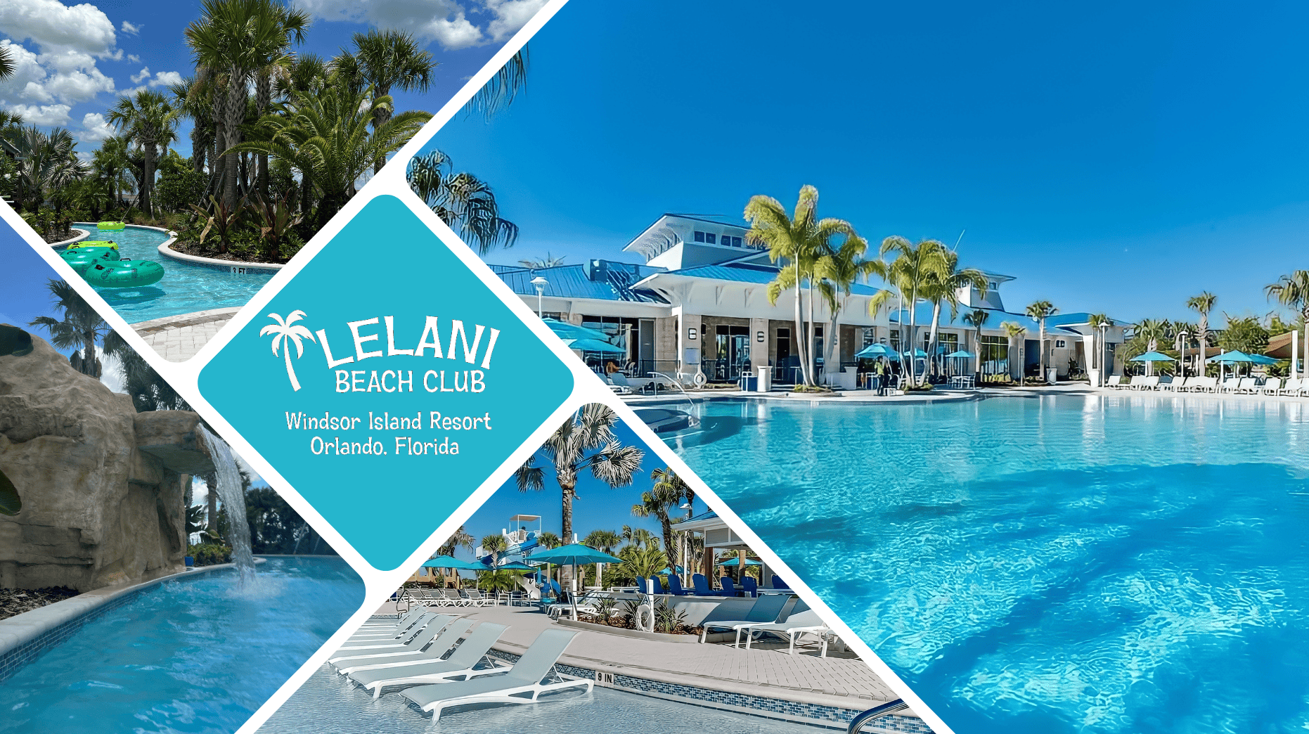 Lelani Beach Club Pool Montage 1 Lelani Beach Club Pool Montage 1